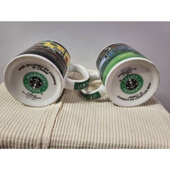 *Set*Starbucks Coffee Mug Made Exclusively For Starbucks By Chaleur - Picture 3 of 4